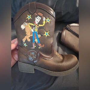 Toodler size 10 Toy Story woody Cowboy boots.